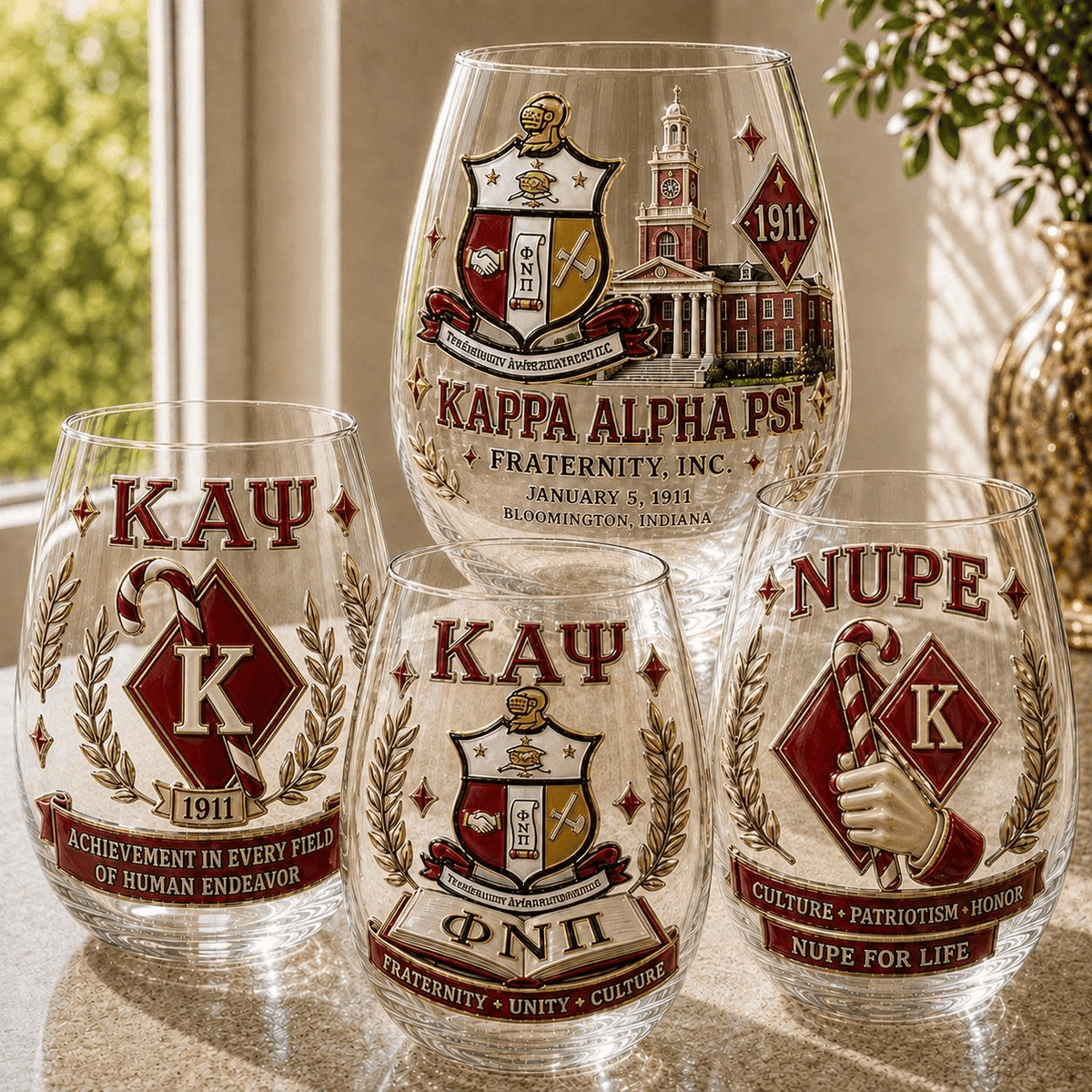 Premium KPAP Wine Glass Cup VTH