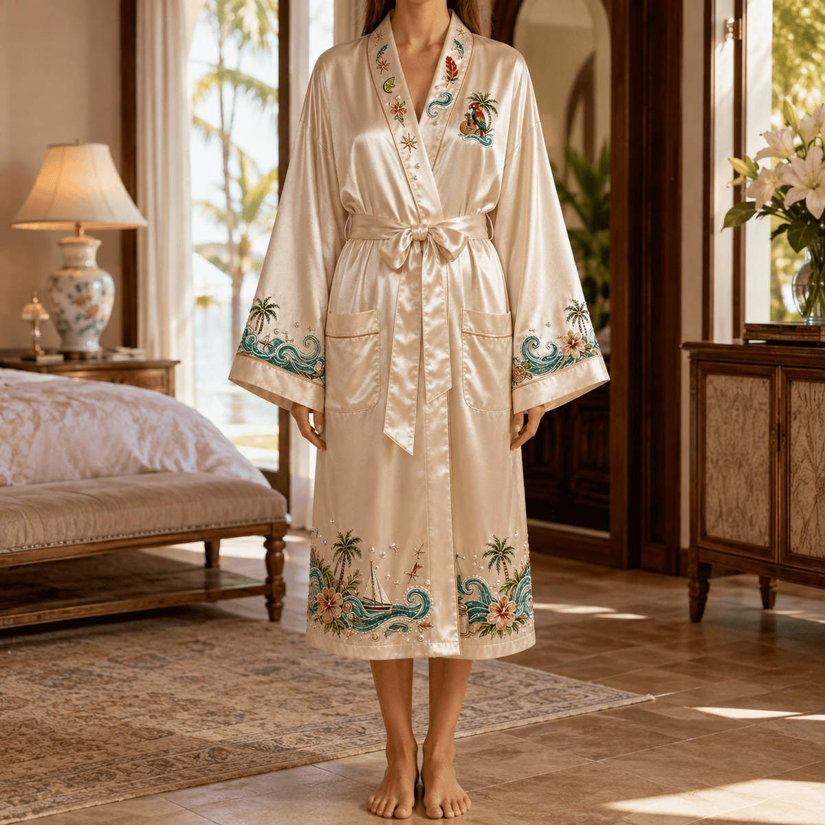 PREMIUM JBT Satin Robe NVH