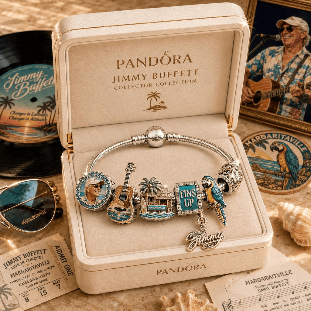 JBT Sliver Charm Bracelet Set NHVH