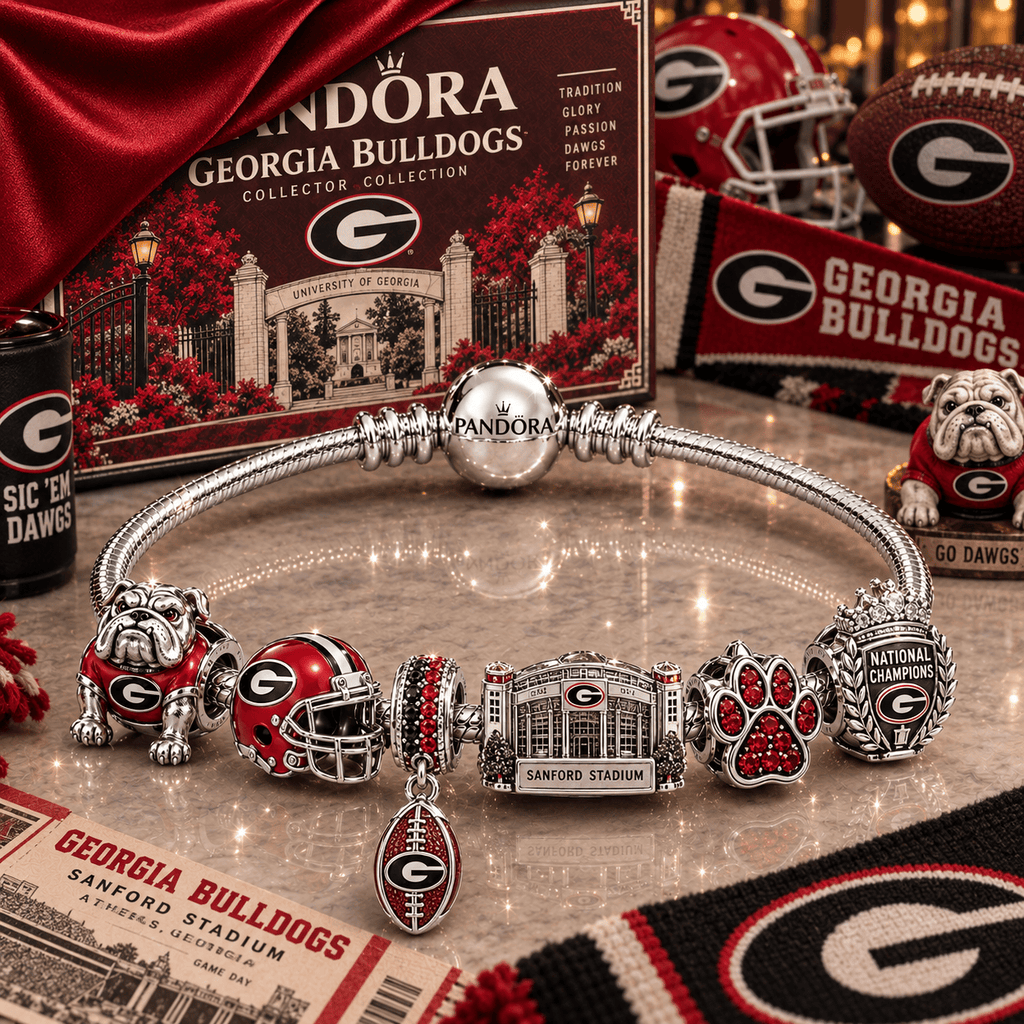 GGBD Silver Charm Bracelet Set NTTB