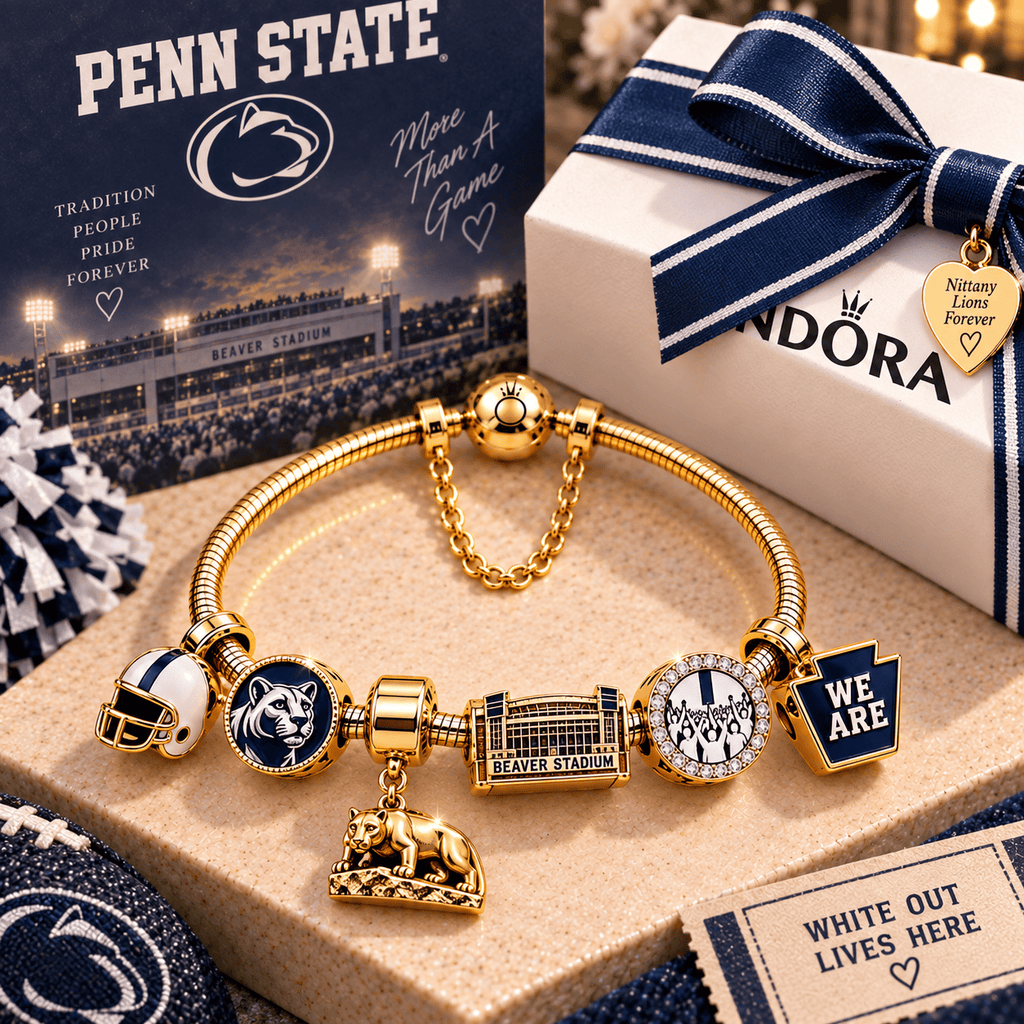 PSNL Gold Charm Bracelet Set PNPA