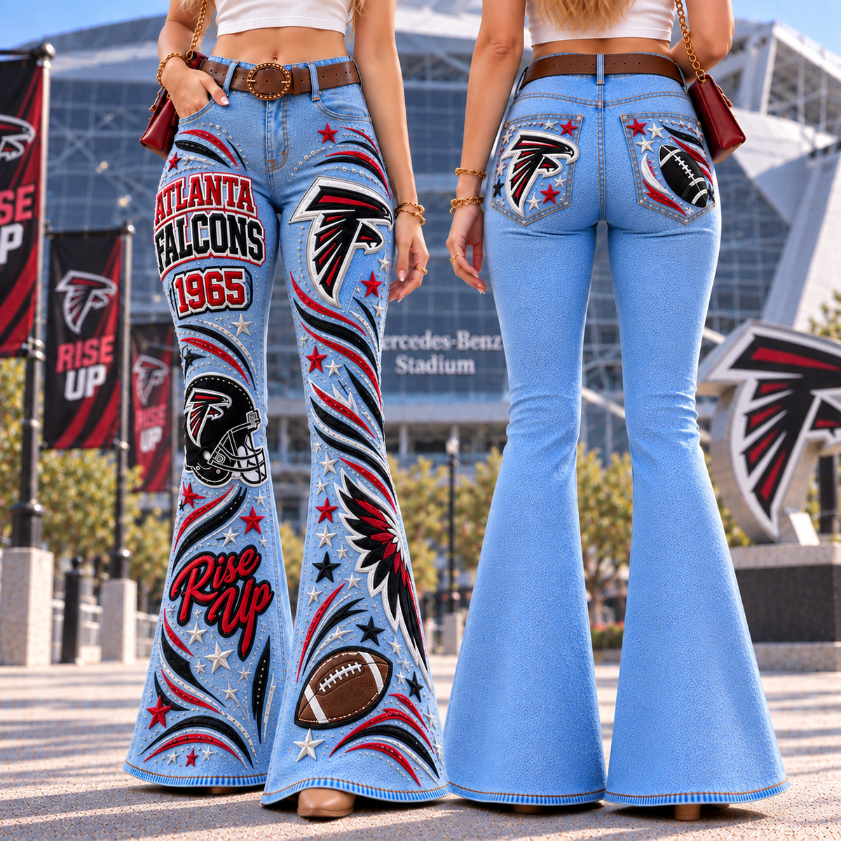 Premium ATF Flared Jeans TTMH